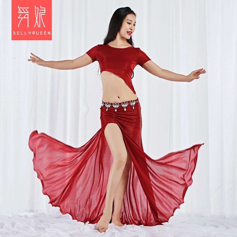 Dancewear Polyester Belly Dance Costumes For Ladies More Colors